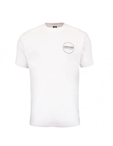 SANTA CRUZ Forge Hand - Blanc - T-shirt - VUE DE DEVANT