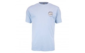 SANTA CRUZ Stipple Wave Dot - Iris Blue - T-shirt - vue de face