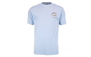 SANTA CRUZ Stipple Wave Dot - Iris Blue - T-shirt - front