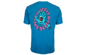 SANTA CRUZ Screaming Hand Scream - Vintage Royal - T-shirt - back