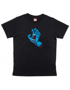 SANTA CRUZ Youth Screaming Hand - Noir - T-shirt