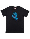 SANTA CRUZ Jeugd Screaming Hand - Zwart - Kinder T-shirt