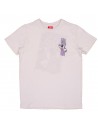 SANTA CRUZ Gioventù mano a strisce divise - Bianco - T-shirt