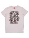 SANTA CRUZ Jeugd Crowd Hand - Wit - T-shirt