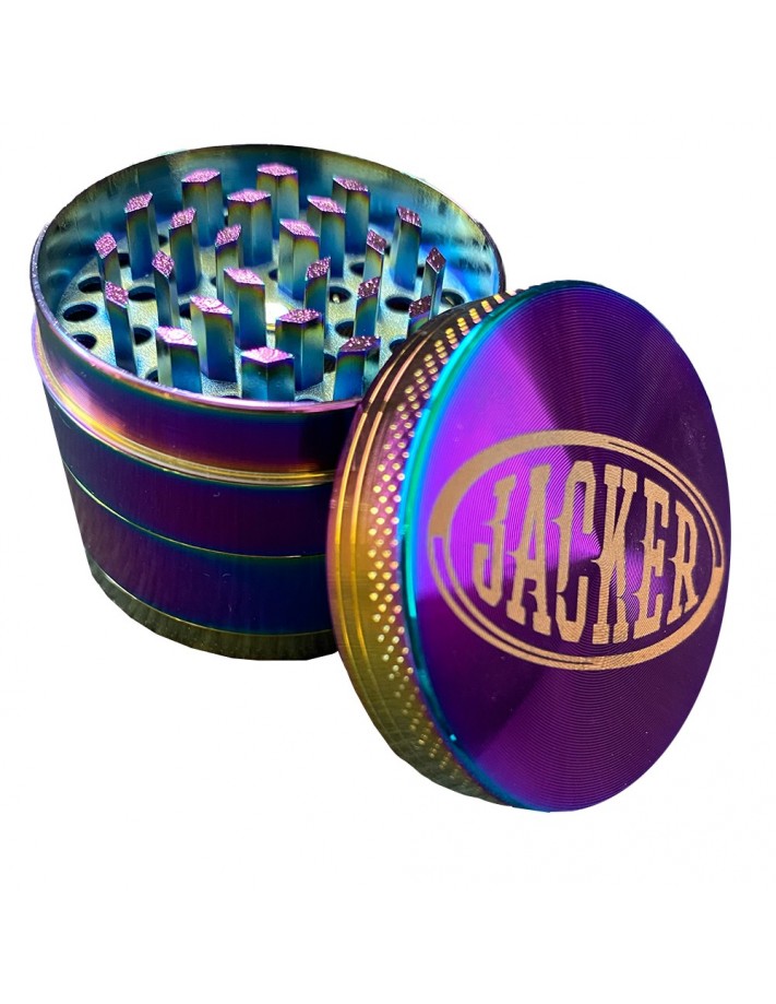 Jacker Grinder 50mm Logo - Petrol