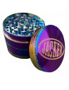 Jacker Grinder 50mm Logo - Oil Slick