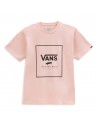VANS Klassieke Print Box - Mellow Rose - T-shirt