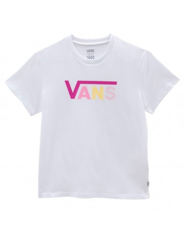 VANS Flying V Crew - White - T-shirt - front view
