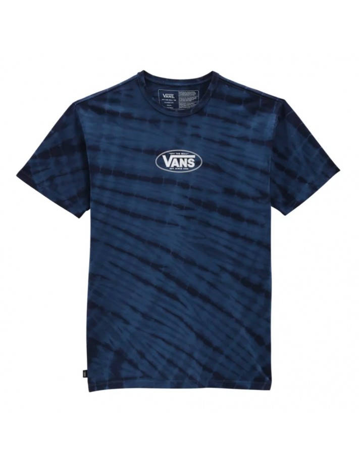 VANS Off The Wall Classic Oval - Navy - T-shirt - front