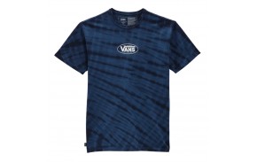 VANS Off The Wall Classic Oval - Bleu Marine - T-shirt - vue de face