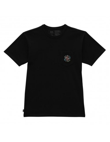 VANS Off the Wall - Black - T-shirt - front