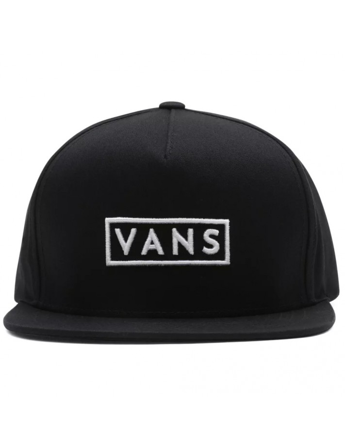 VANS Easy Box - Noir - Casquette - vue de face