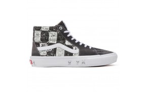 VANS SK8-Hi Daniel Johnston - Noir/Blanc - Chaussures de skate