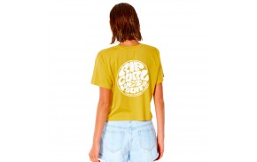 RIP CURL Wettie Icon II - Gold - T-shirt back view
