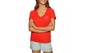 RIP CURL Lunard Tide - Red - T-shirt - front