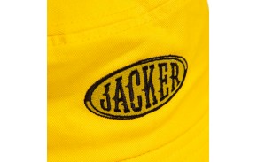 JACKER Nostalgia - Yellow - Bucket Hat - logo zoom