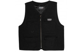 JACKER Sleeveless Jacket - Noir - Veste sans manches - vue de face