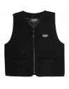 JACKER Sleeveless Jacket - Schwarz - Ärmellose Jacke