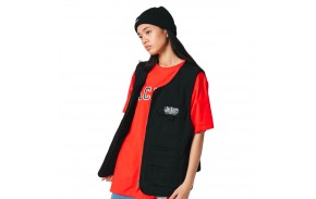 JACKER Sleeveless Jacket - Black  - women