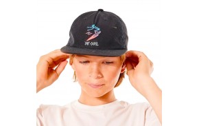 RIP CURL Head Noise - Noir - Casquette - vue de face