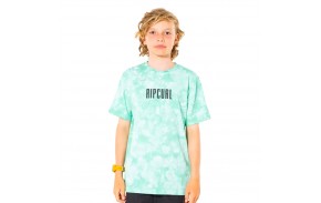 RIP CURL Origin Dyed - Aqua - T-shirt - vue de face