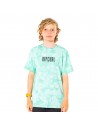 RIP CURL Origin Dyed - Aqua - Camiseta