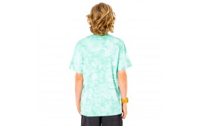 RIP CURL Origin Dyed - Aqua - T-shirt - vue de dos