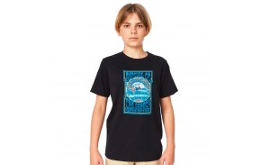 RIP CURL Snap - Black - T-shirt - front view