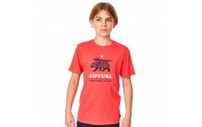 RIP CURL Animolous - Rouge - T-shirt Enfant