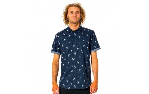 RIP CURL Paradise Palms - Navy - Shirt