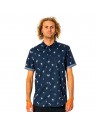 RIP CURL Paradise Palms - Navy - Camicia