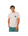 RIP CURL Wetsuit Icon - Dusty Rose - Camiseta