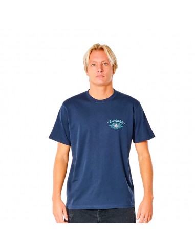 RIP CURL SWC Serpent - Navy - T-shirt - from the front