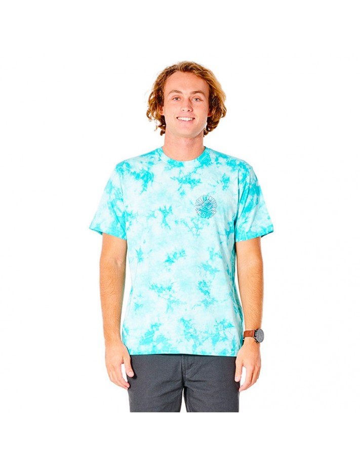 RIP CURL Fine Line - Baltic Teal - T-shirt - front view