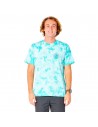RIP CURL Fine Line - Baltic Teal - Camiseta