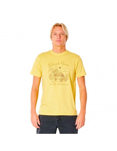 RIP CURL Drifter - Retro Yellow - T-shirt - vue de face