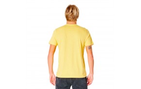 RIP CURL Drifter - Retro Yellow - T-shirt - back