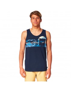 RIP CURL Busy Session - Navy - Tank Top