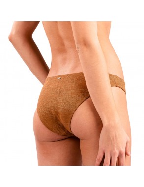 RIP CURL Playabella Good - Chocolat Brown - Bas de bikini culotte (dos)