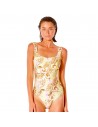 RIP CURL Playabella - Amarillo claro - Traje de baño de una pieza