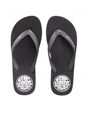 RIP CURL Icon Open Toe - Black - Flip-flop - top