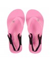RIP CURL Script Wave Girls - Rose - Tongs Enfants
