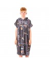 Stampa RIP CURL - Nero - Poncho con cappuccio