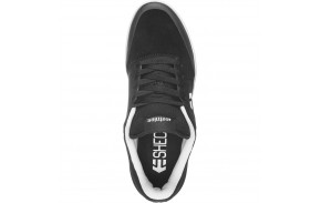 ETNIES Marana - Black White White - Chaussures de skate  - vue de dessus