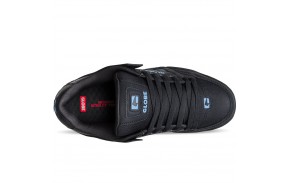 GLOBE Tilt - Black/Upcycle - Chaussures de skate - vue de dessus