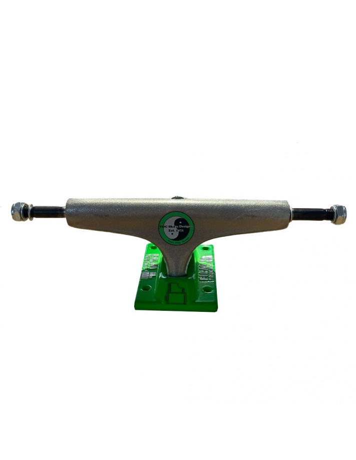 Film Skate Trucks T & C Collab 145mm - Vert - vue de face