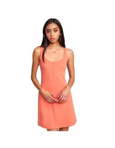 RVCA On repeat - Apricot - Dress - front view