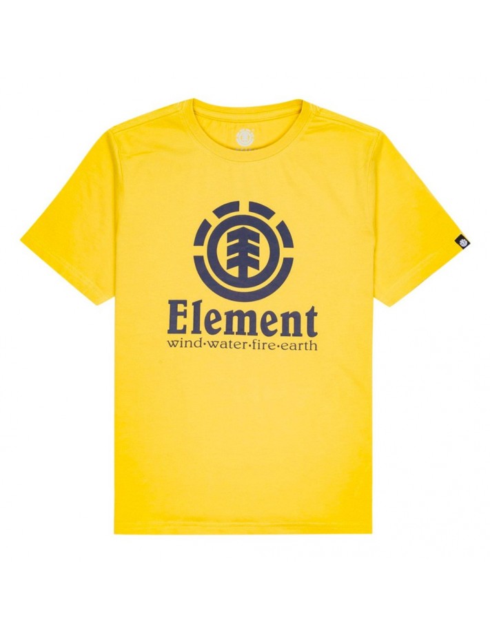 ELEMENT Vertical - Cream Gold - T-shirt