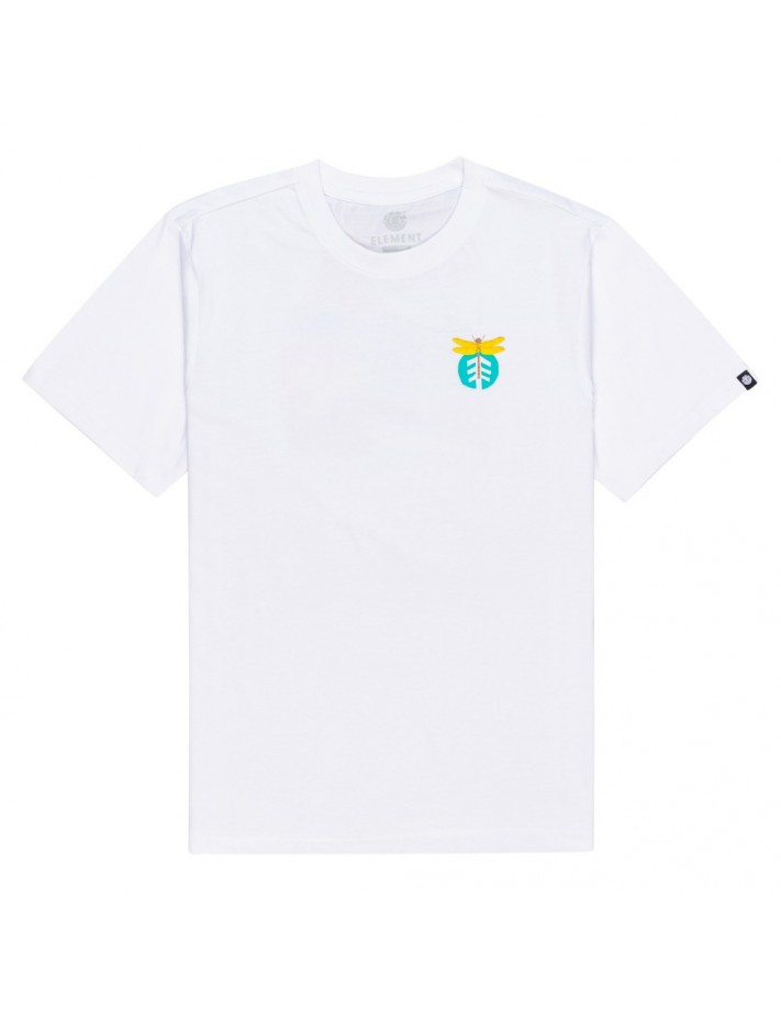 ELEMENT Bazan - Optic White - T-shirt - front view