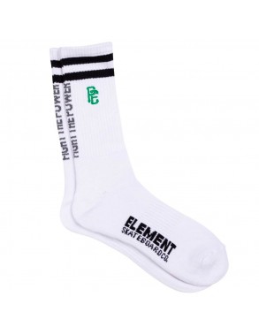 ELEMENT Pexe Skate - Blanc - Chaussettes